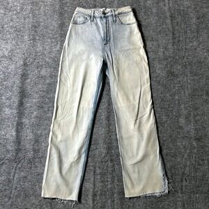 Y2K‎ Hollister Vintage Stretch Curvy Ultra High Rise Dad Jeans 24x31 Light Wash